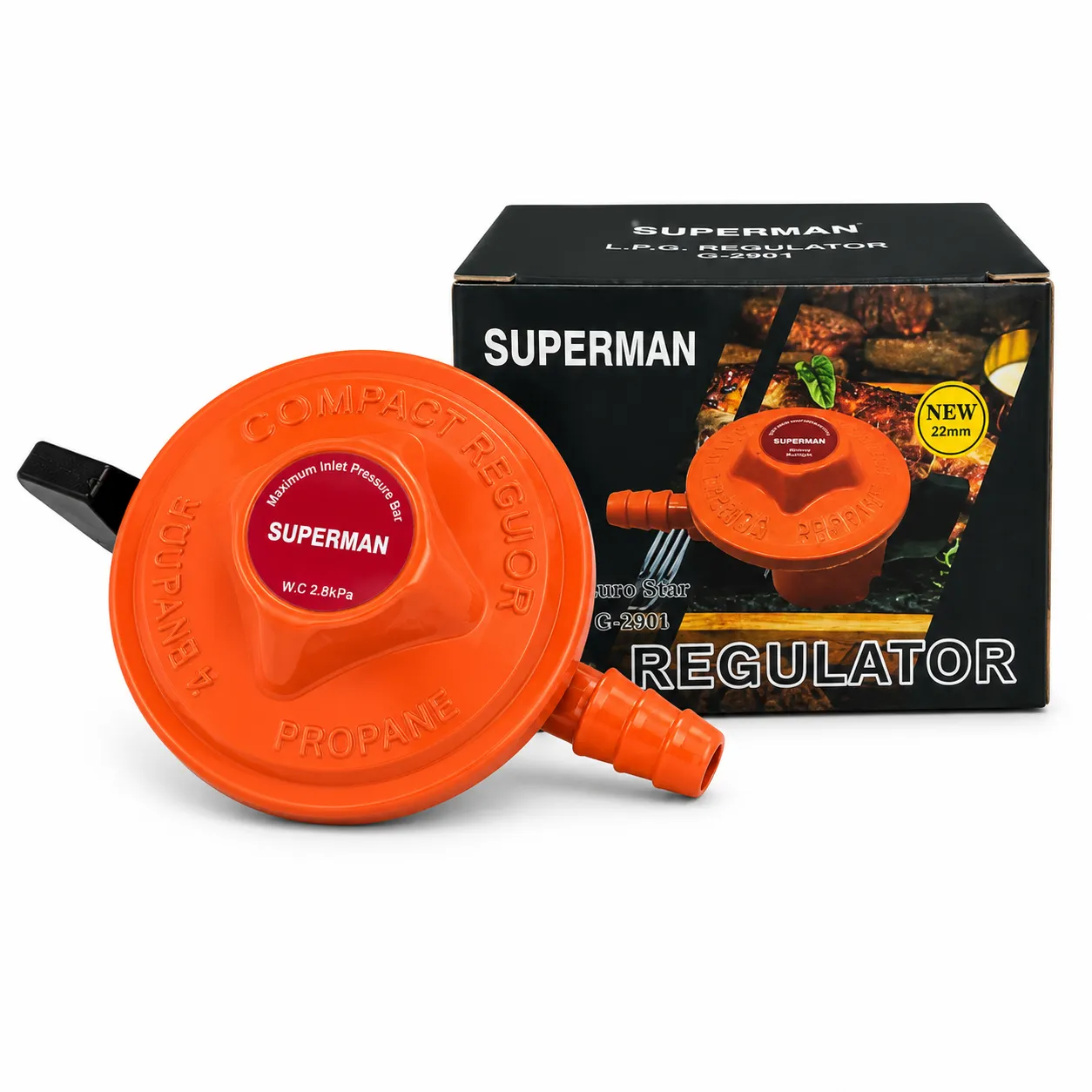 Superman LPG Regulator PREMIMUM-22mm